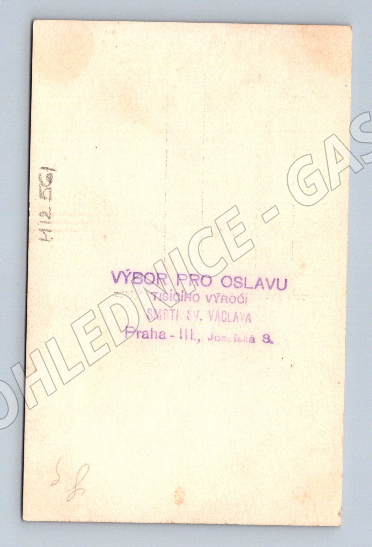 Pohlednice Česká korunovační klenoty, sv. Václav (M12561)