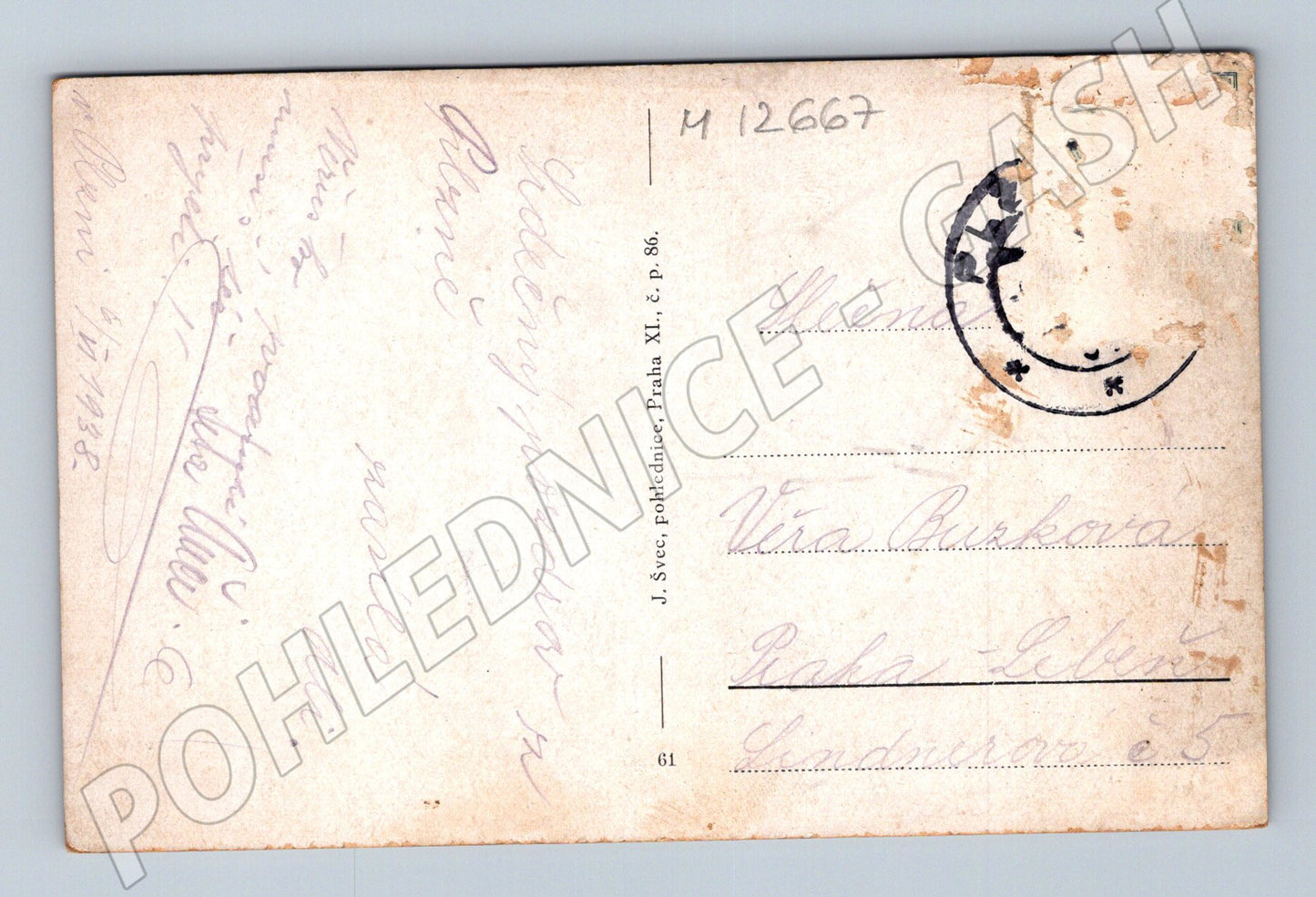 Pohlednice Plzeň historická koláž (M12667)