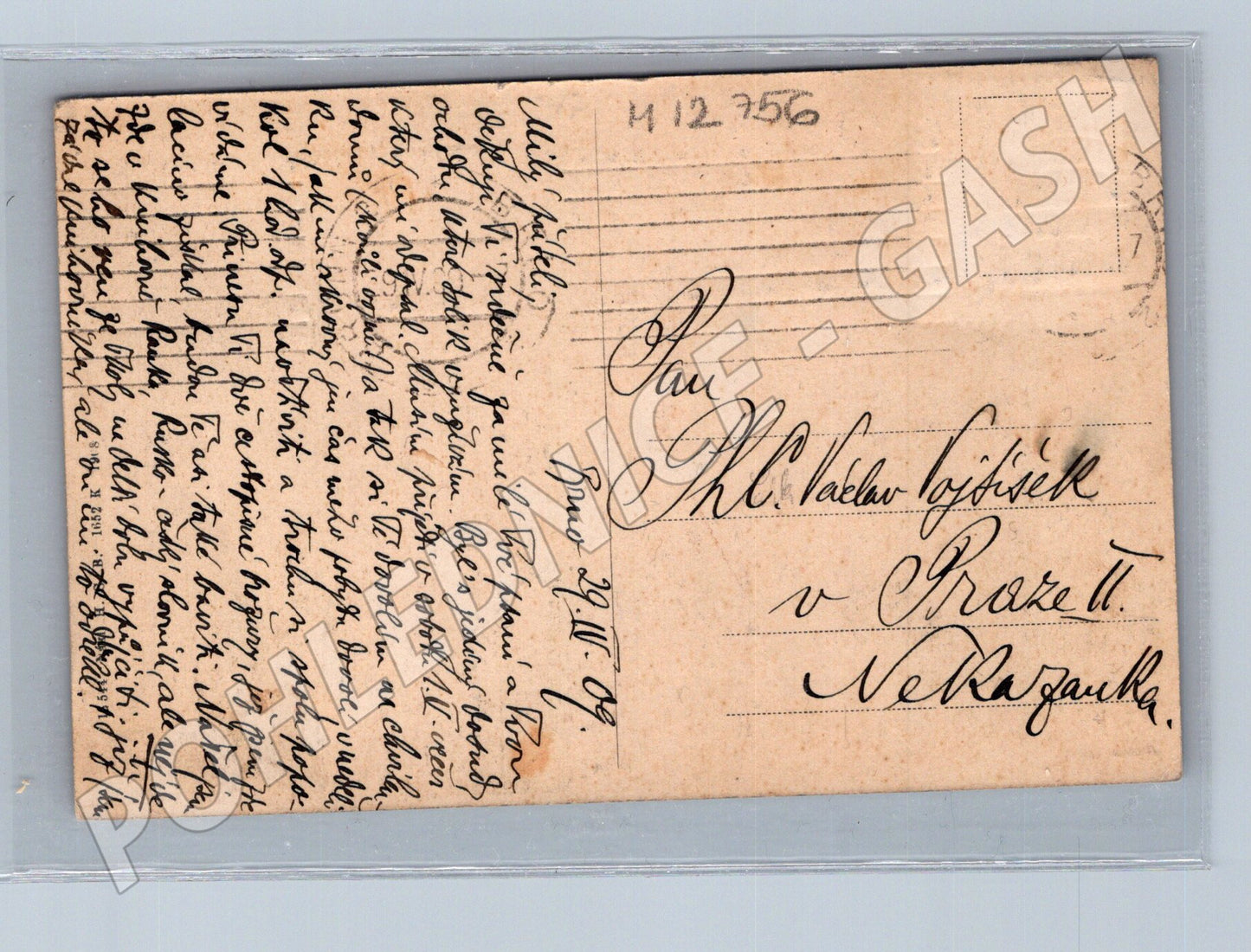 Pohlednice Brno dóm sv. Petra a Pavla Petrov malý formát (M12756)