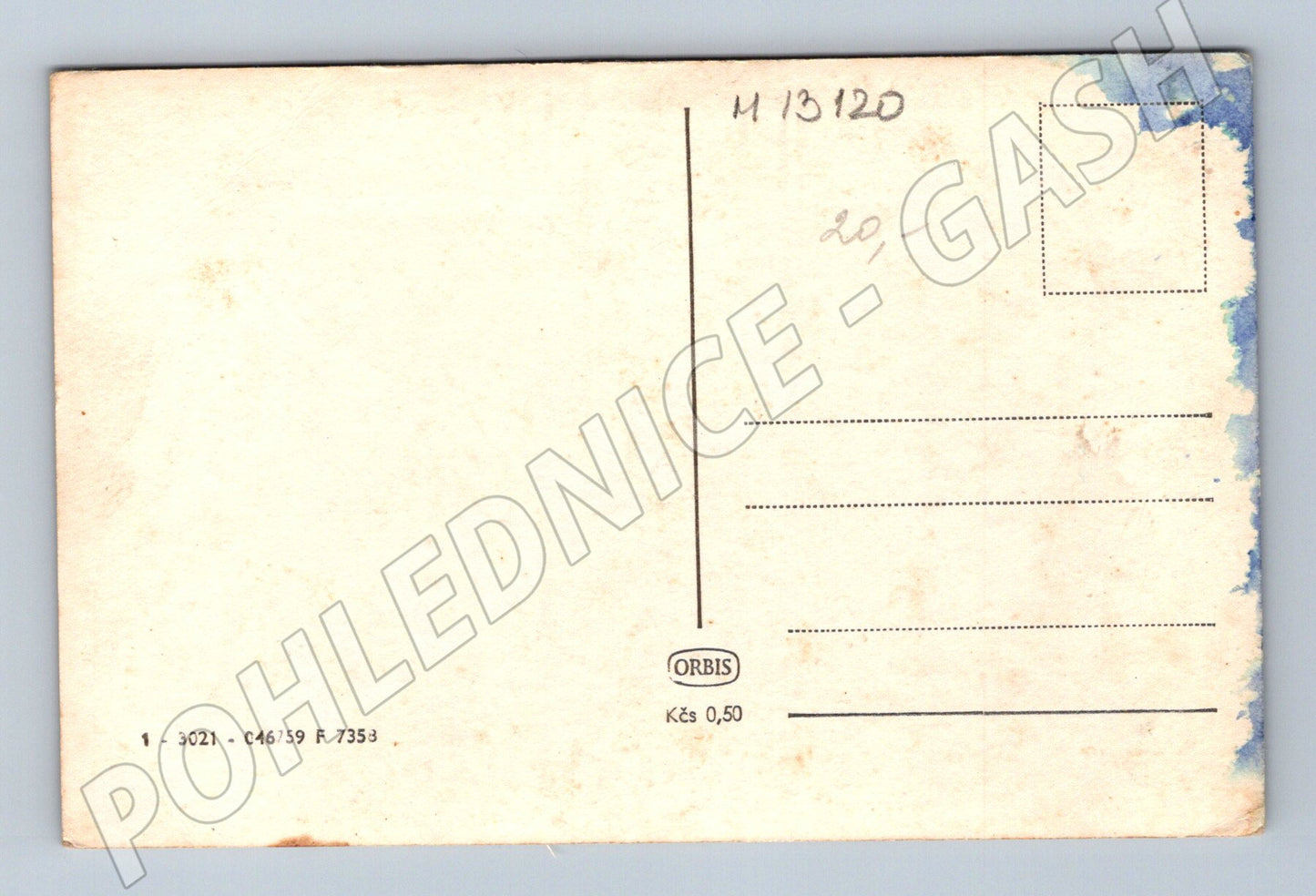 Pohlednice Pastevec s ovcemi na horské pastvině (M13120)
