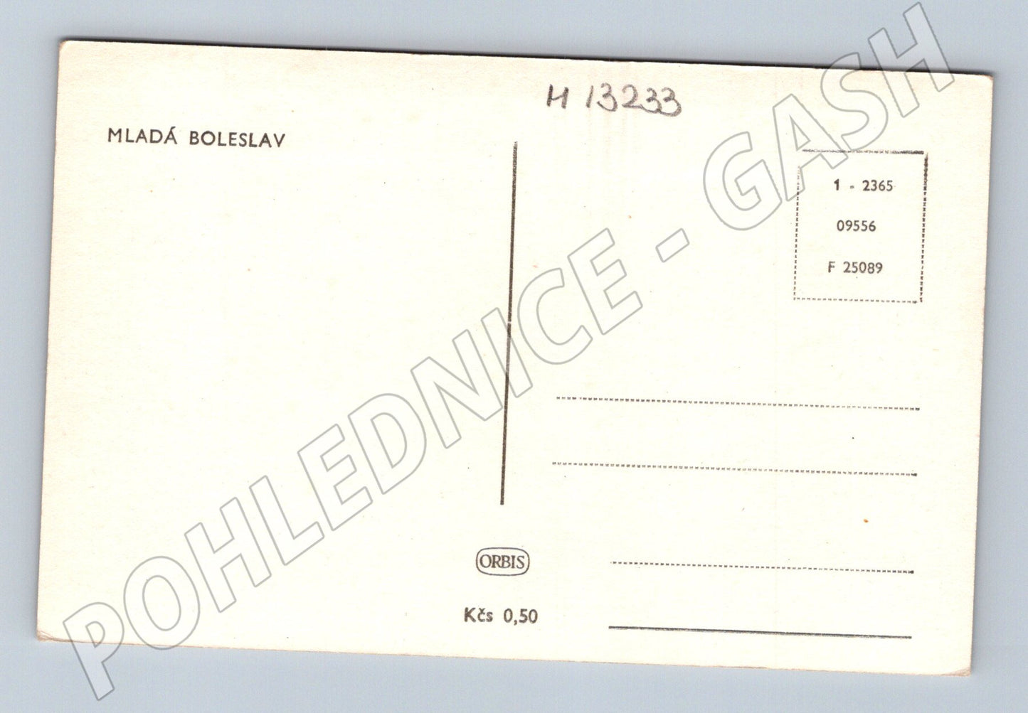 Pohlednice Mladá Boleslav Orbis neprošlá (M13233)