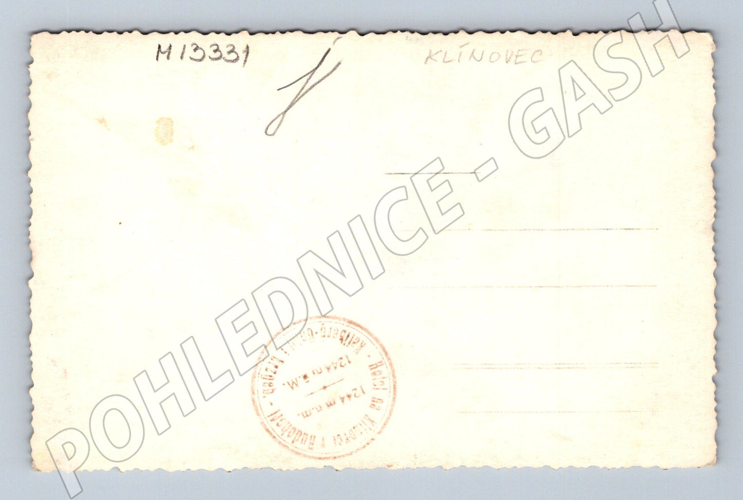 Pohlednice Klínovec Keilberg Krušné hory černobílá (M13331)