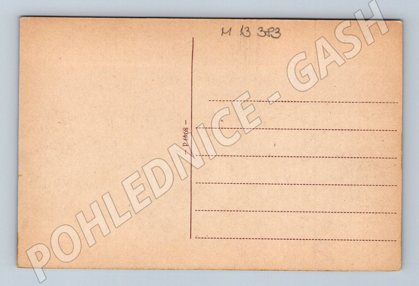 Pohlednice Lipník nad Bečvou panoramatická do 1950 (M13383)