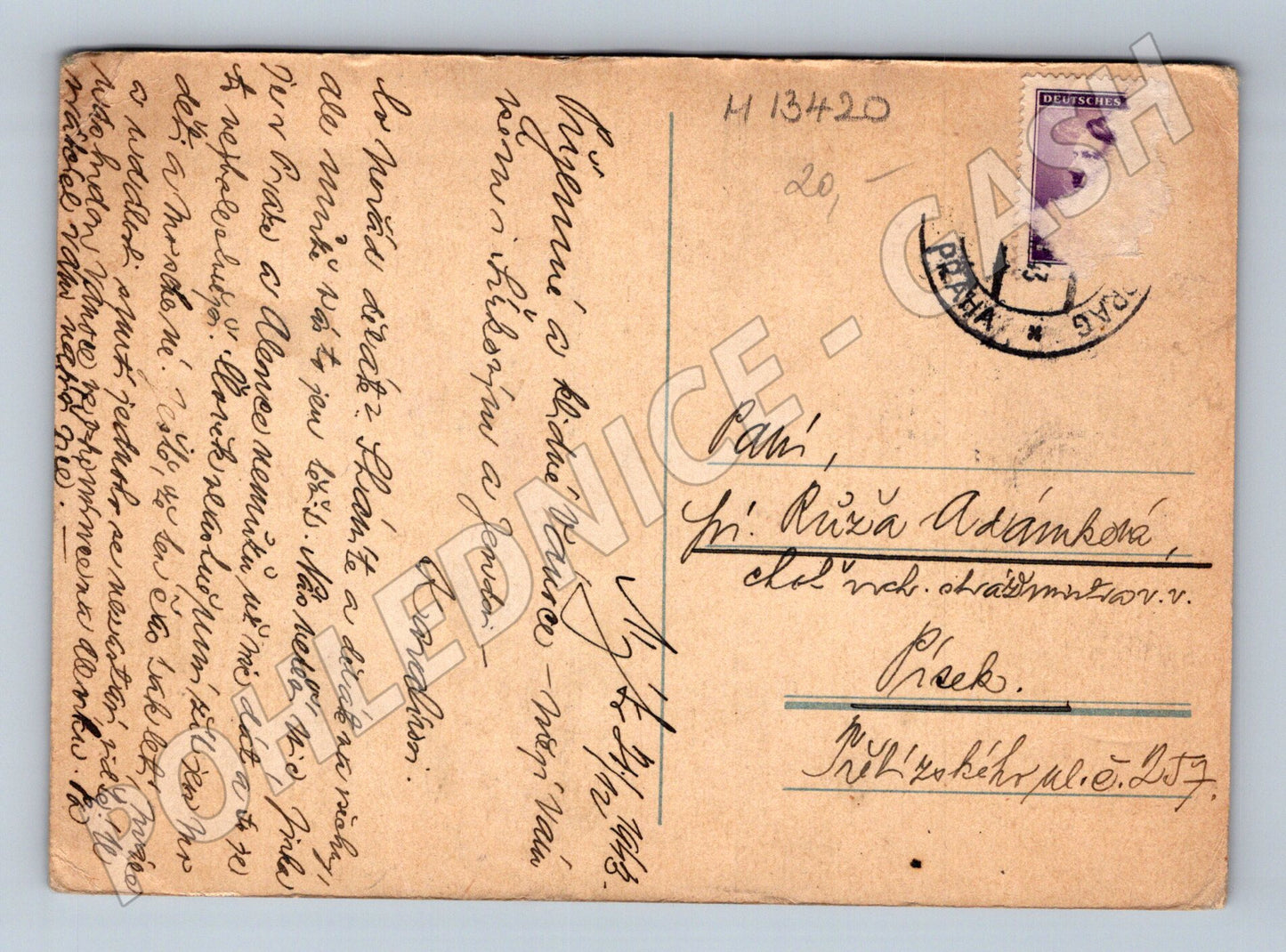 Pohlednice Zasněžené chalupy ČSR do 1950 (M13420)