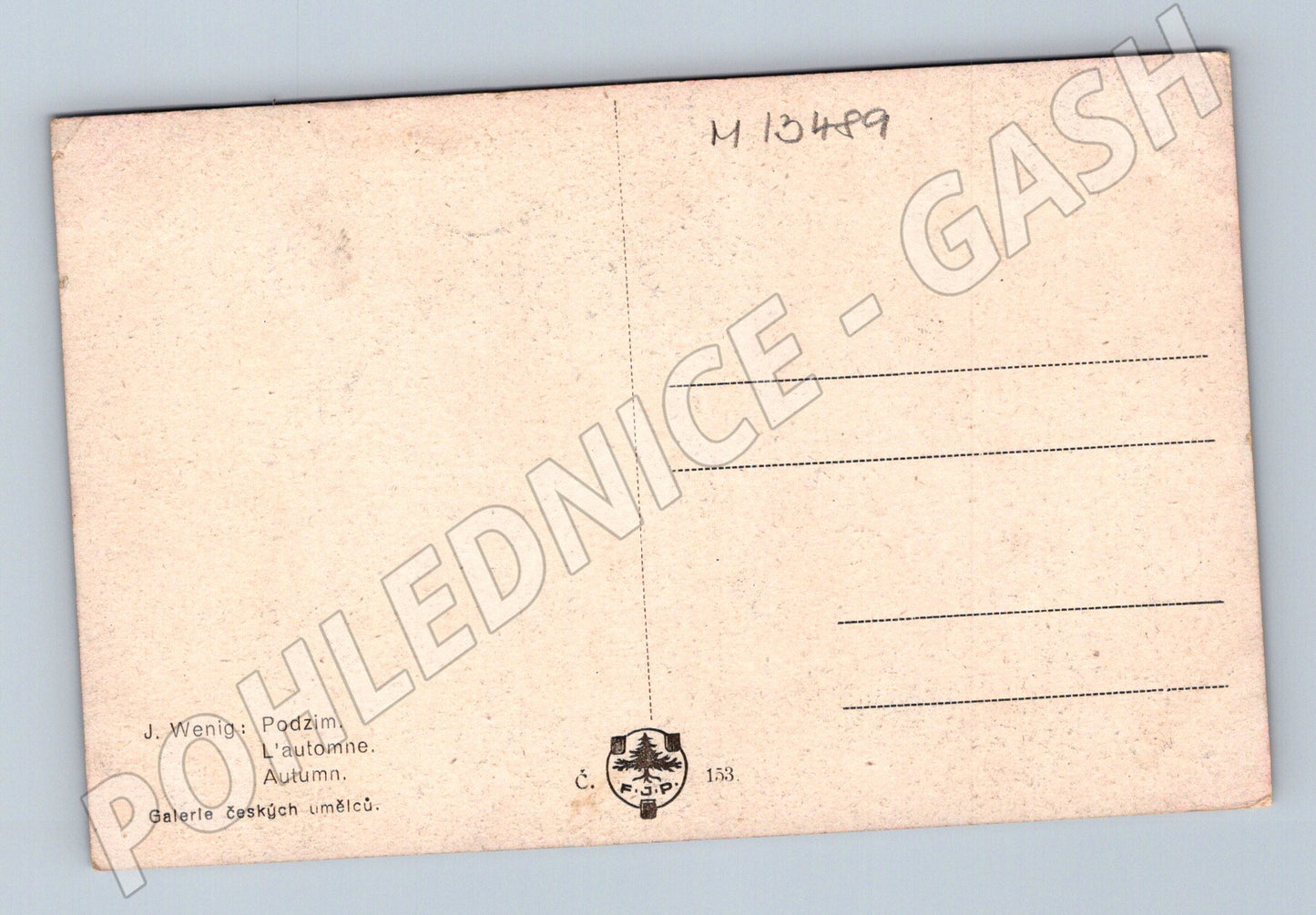 Pohlednice Podzim Secesní (M13489)