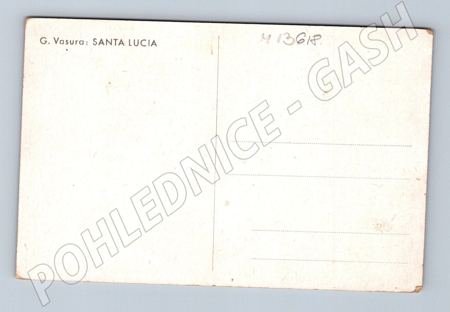 Pohlednice Svatá Lucie (M13618)