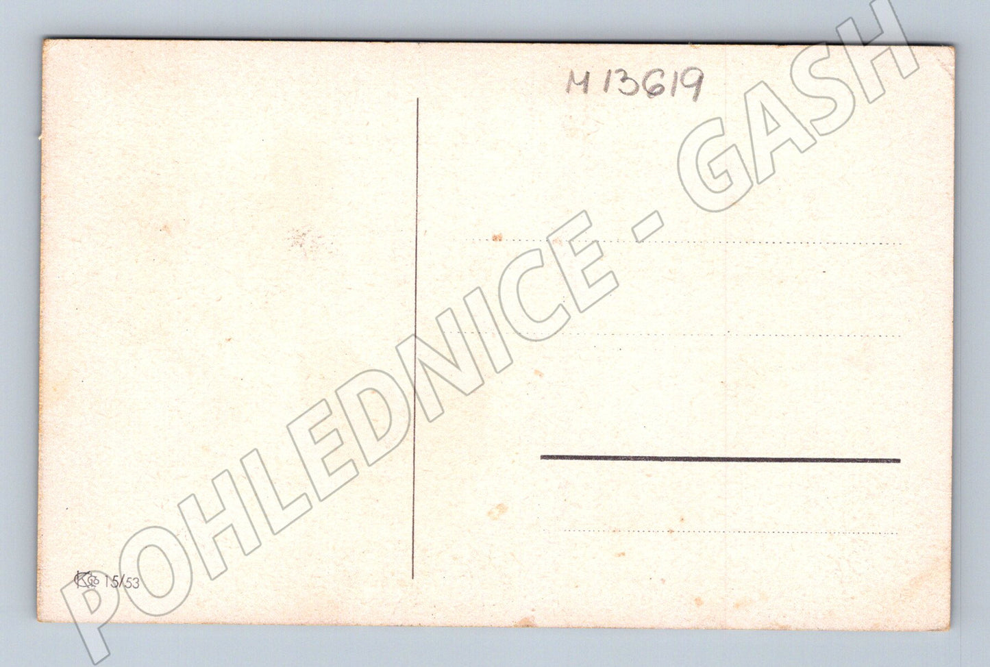 Pohlednice Ježíš Kristus u dveří (M13619)