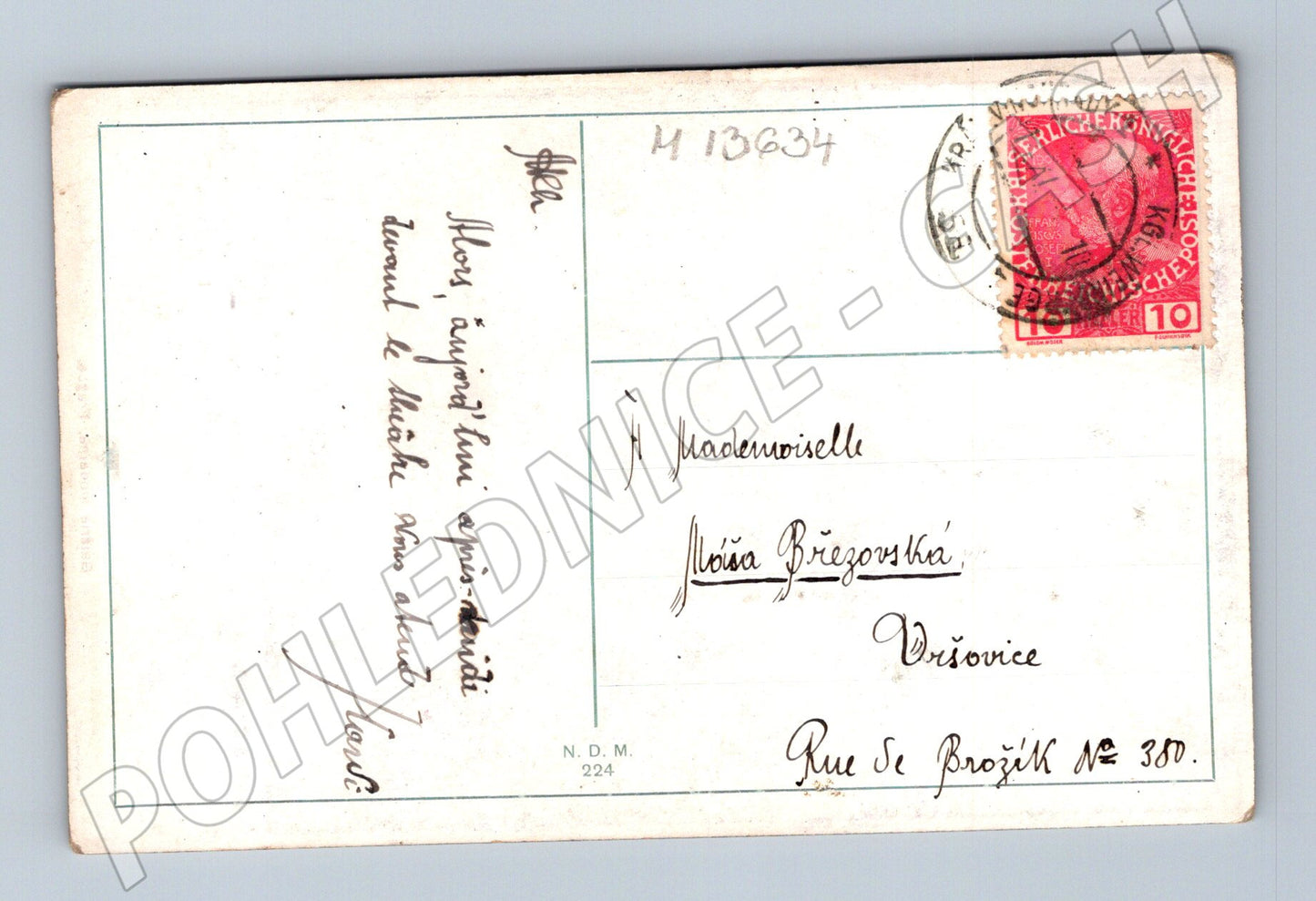 Pohlednice Starý mládenec (M13634)