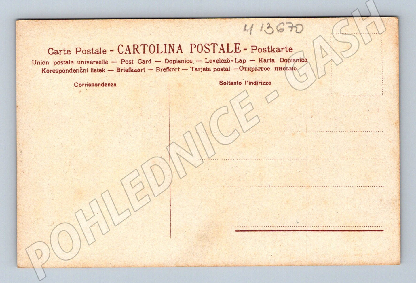 Pohlednice Tizian Assunta – detail (M13670)