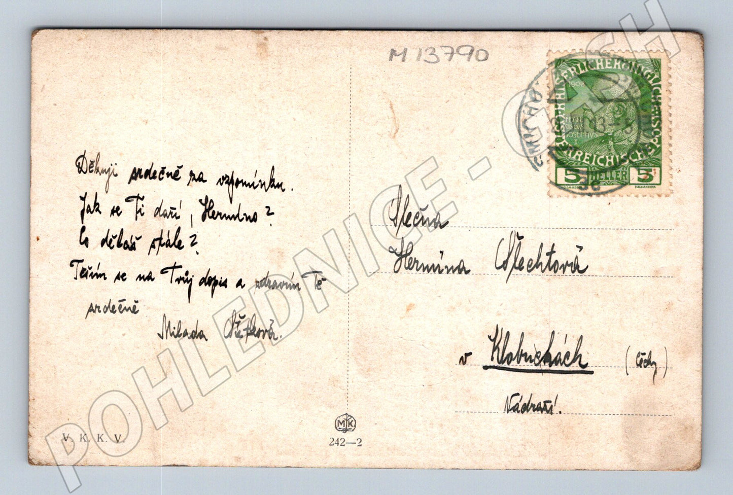 Pohlednice Na Lanžhotských lukách (M13790)