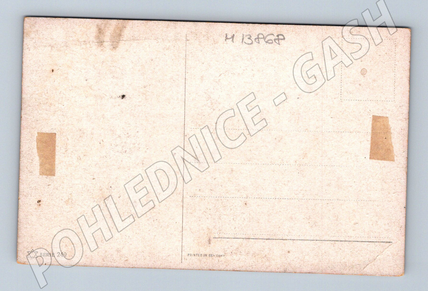 Pohlednice romantická krajina jezero a vila Serie 249 (M13868)