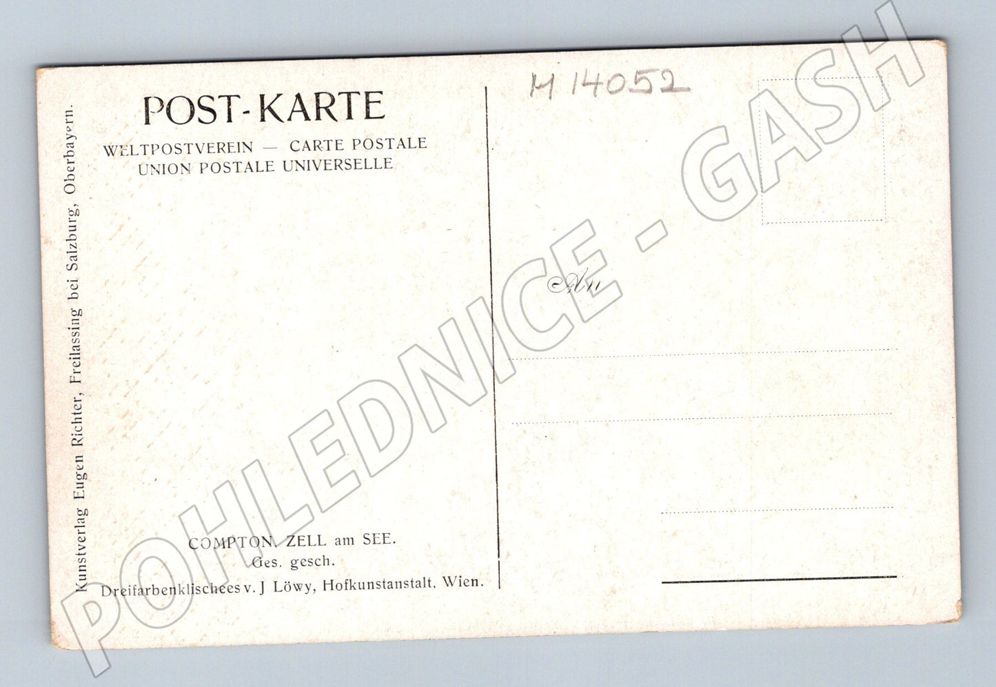 Pohlednice Zell am See – Alpy 1913 (M14052)