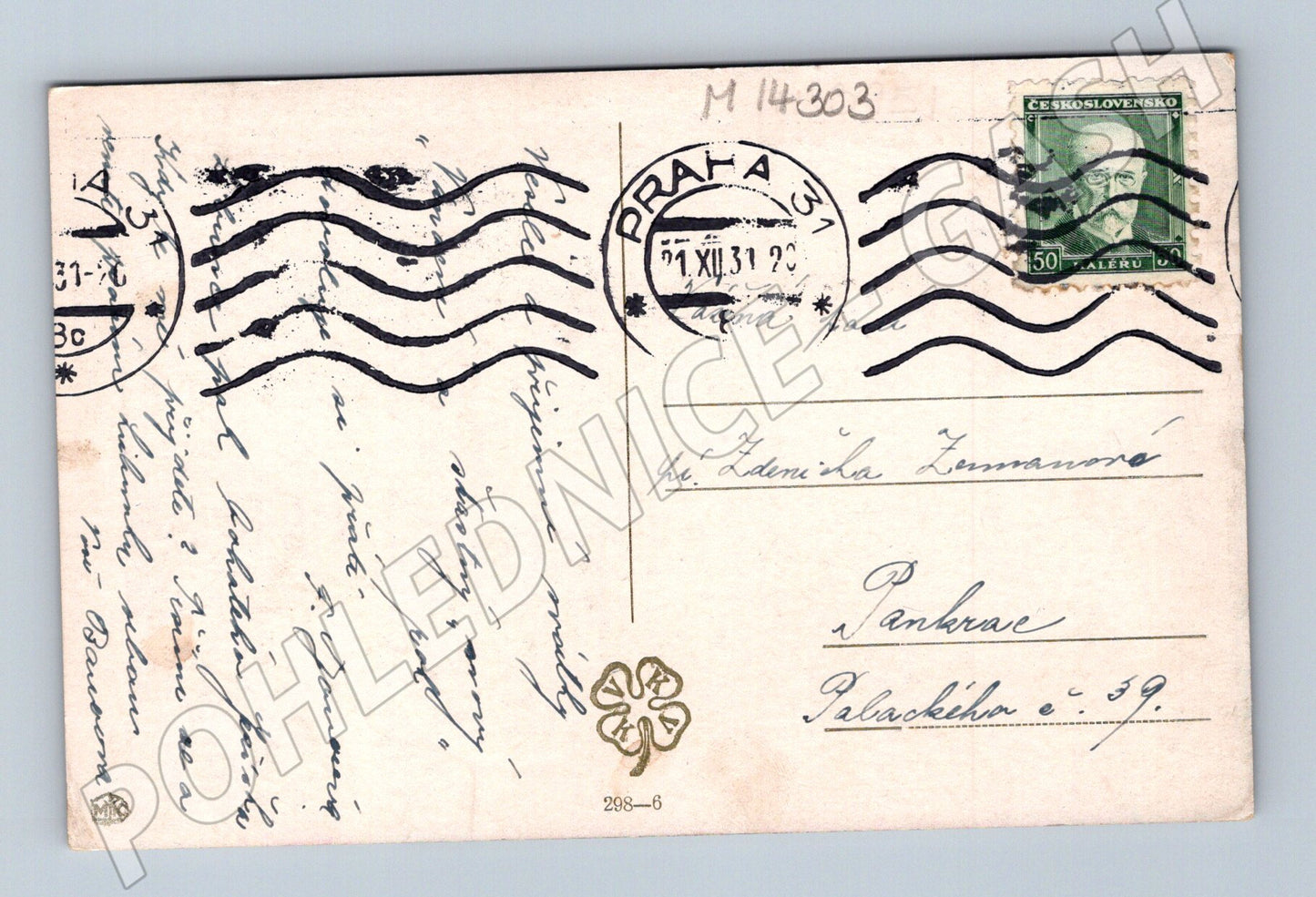Pohlednice Venkovská etnografie, kroje (M14303)