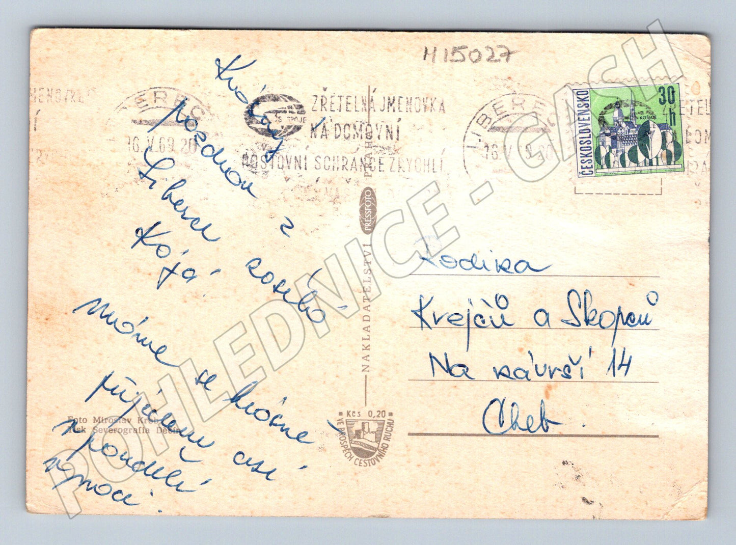 Pohlednice Liberec (M15027)