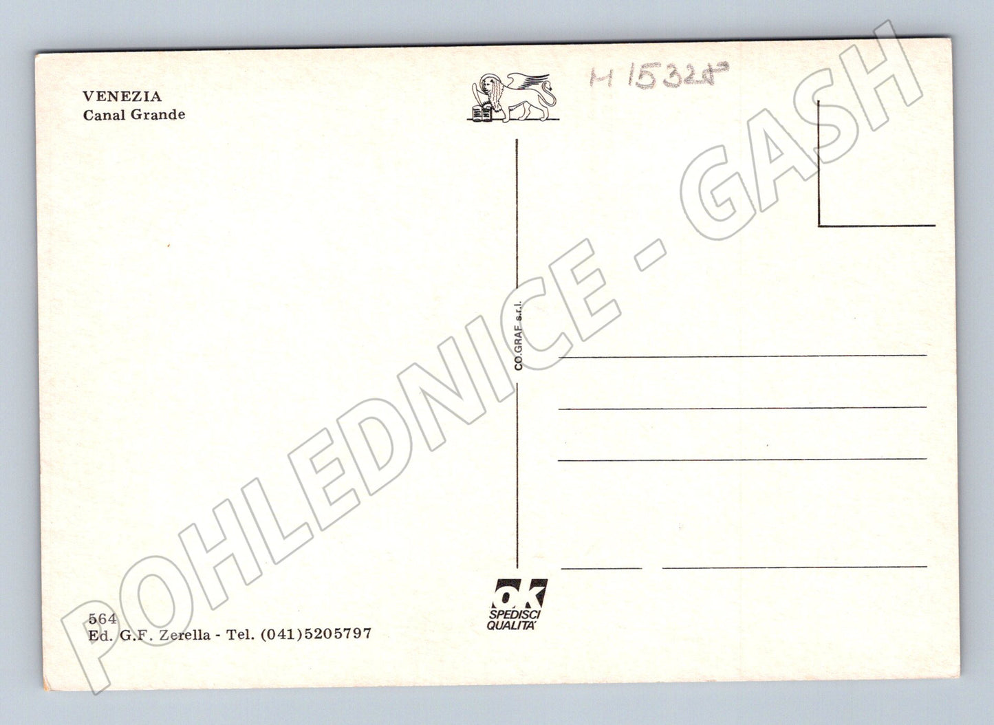 Pohlednice Benátky – Canal Grande (M15328)