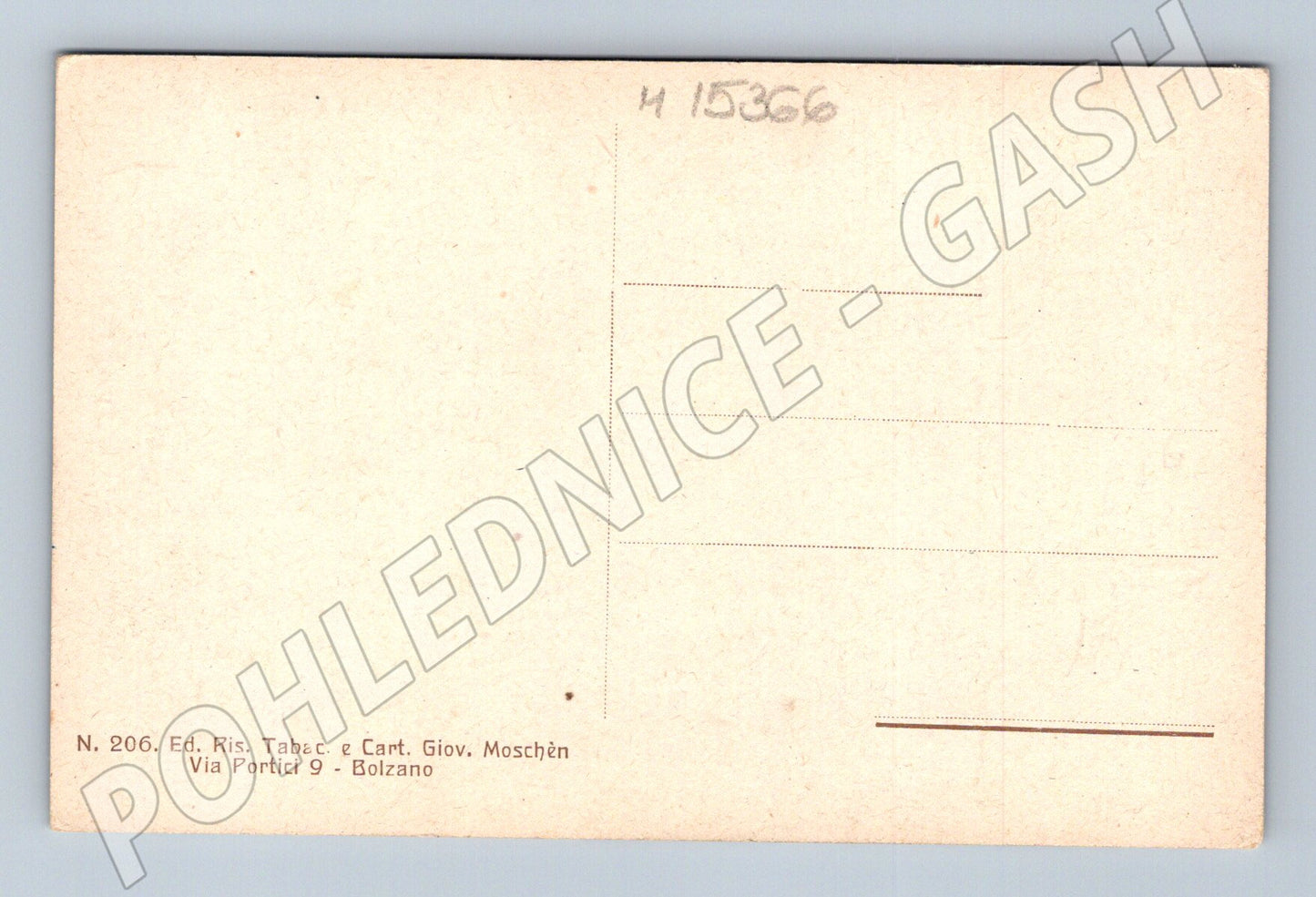 Pohlednice Bolzano – Batzenhaus (Ca de Bezzi) (M15366)