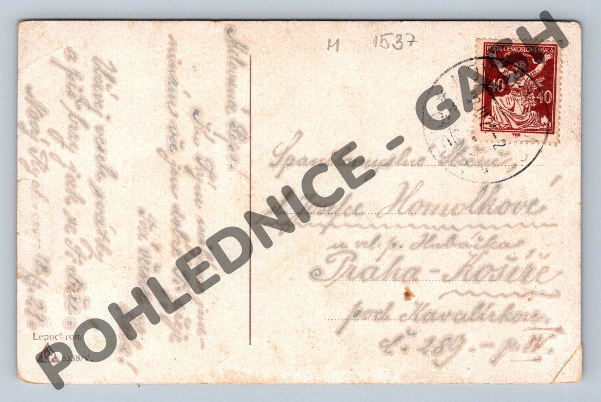 Pohlednice Velikonoční Veselé Velikonoce ČSR (M1537)