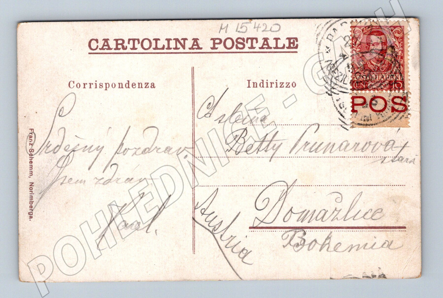 Pohlednice Padova – bazilika sv. Antonína (M15420)