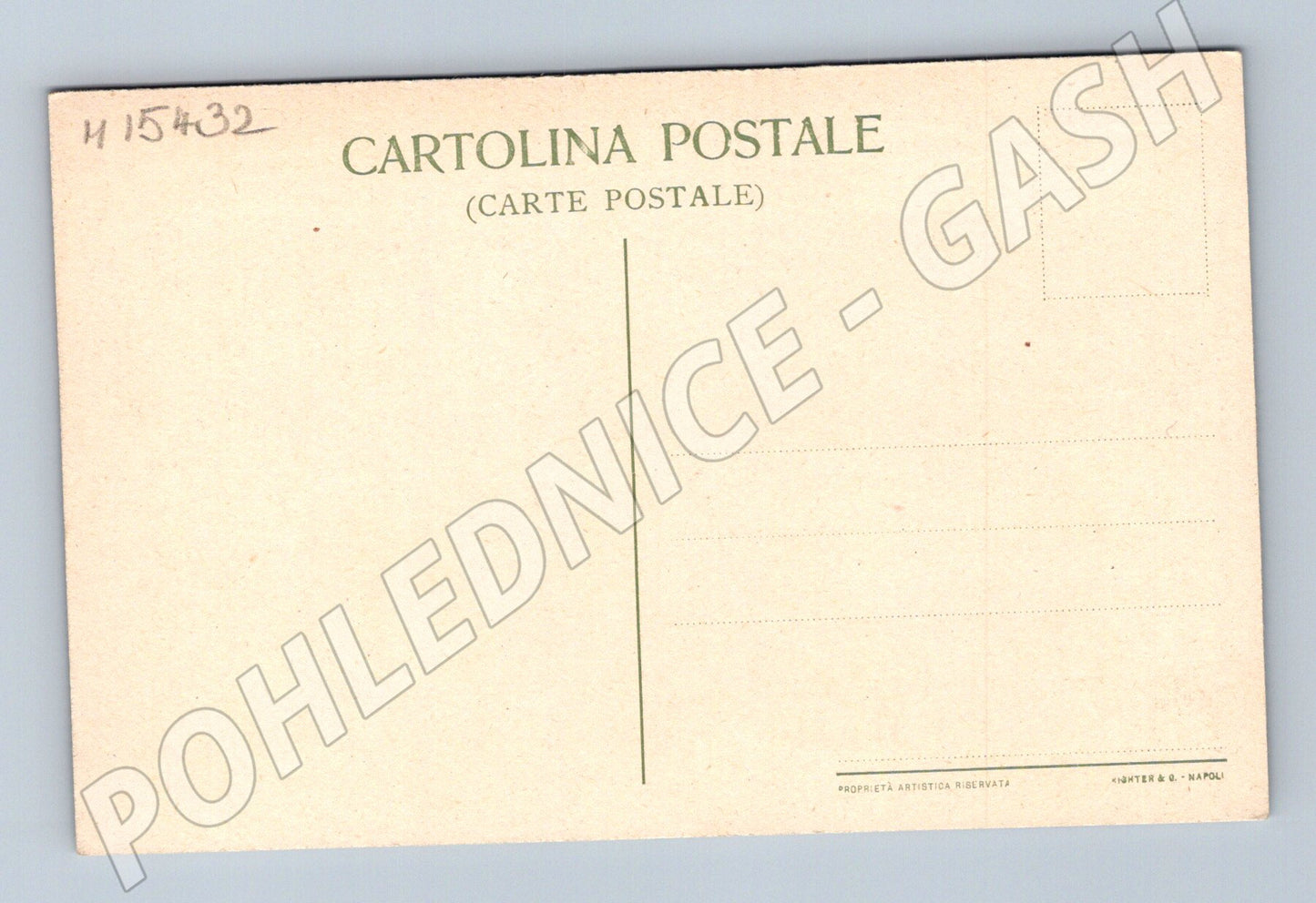 Pohlednice Benátky – Grand Hôtel d'Italie Bauer (M15432)