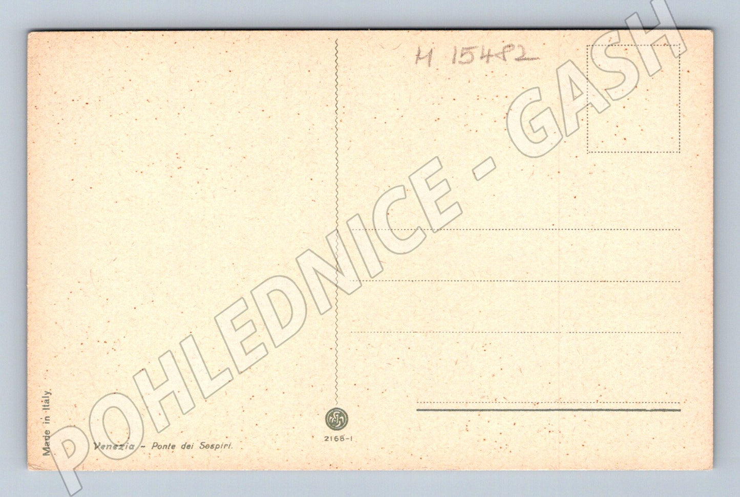 Pohlednice Benátky – Most vzdechů / Sospiri (M15482)