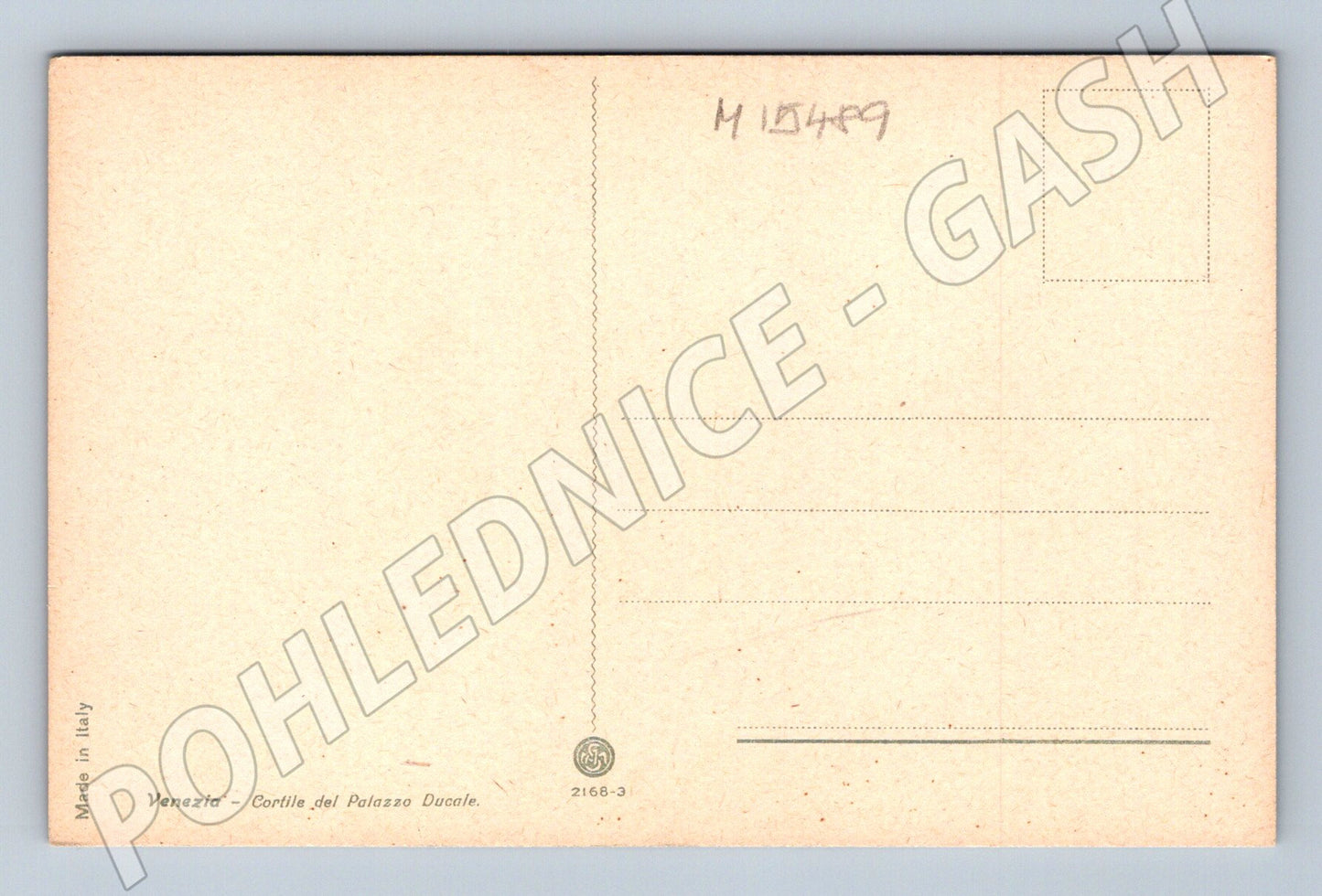 Pohlednice Benátky – nádvoří Dóžecího paláce (M15489)