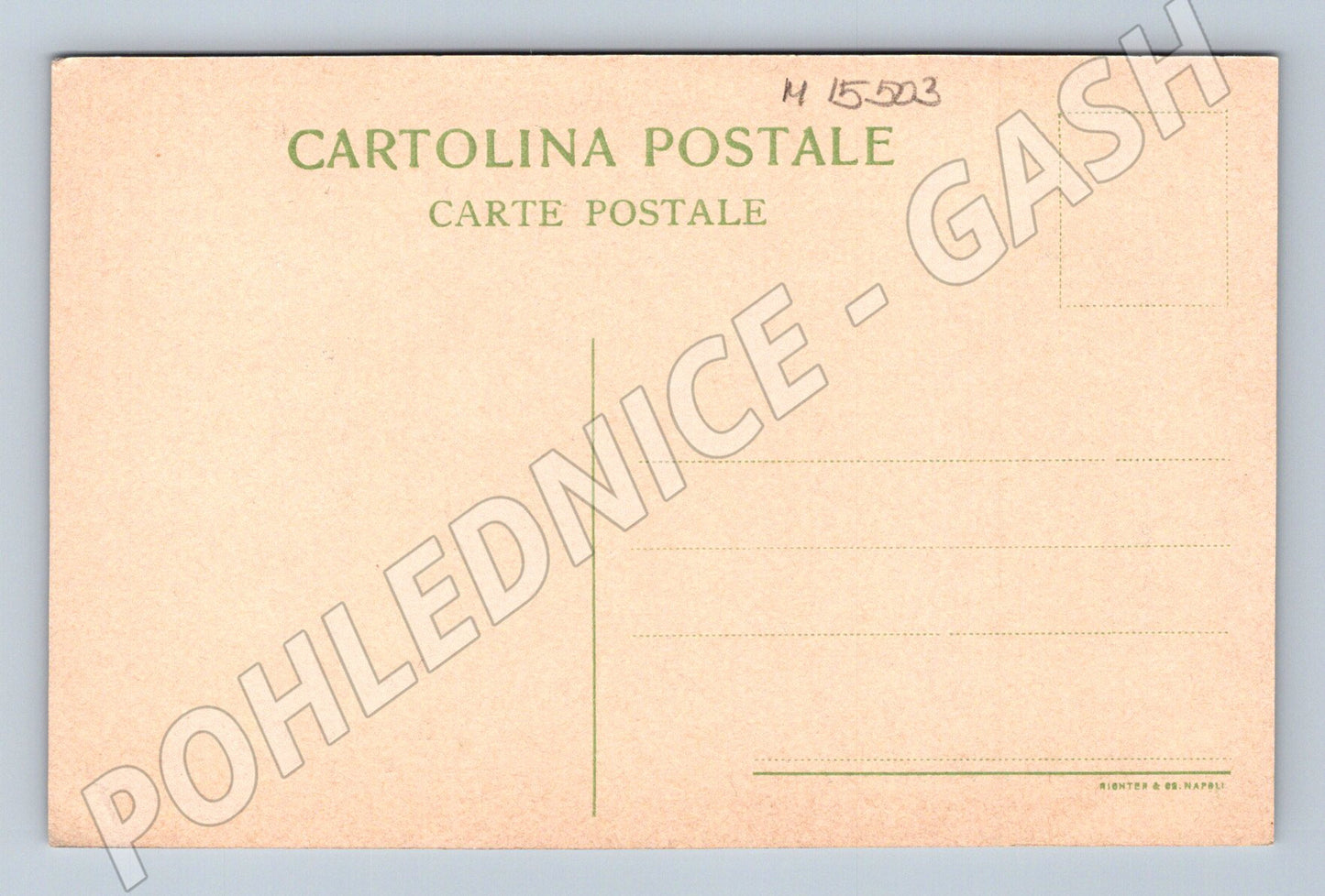 Pohlednice Benátky – Grand Canal, Hotel Bauer Grünwald (M15503)