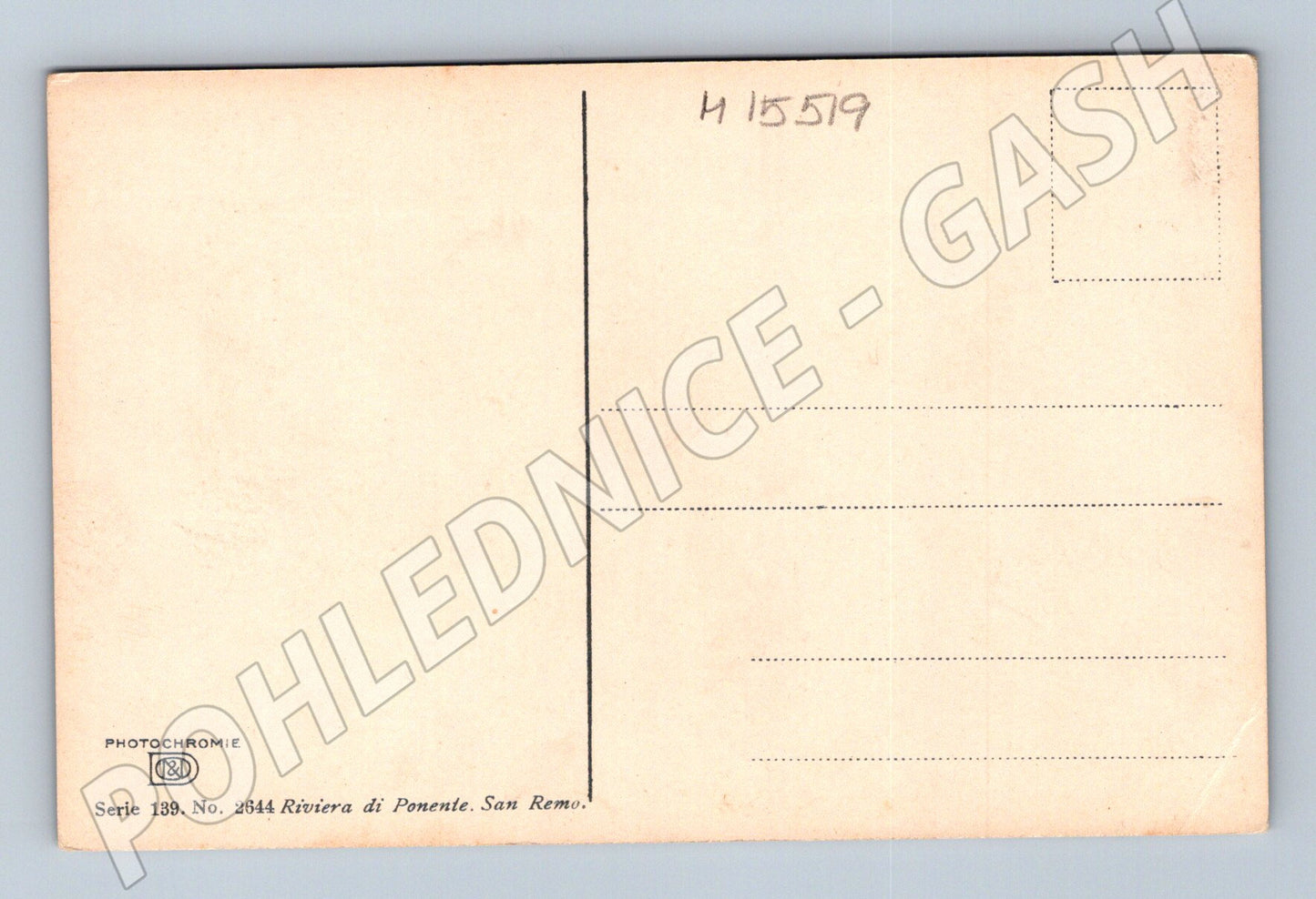 Pohlednice San Remo – Riviera di Ponente (M15519)