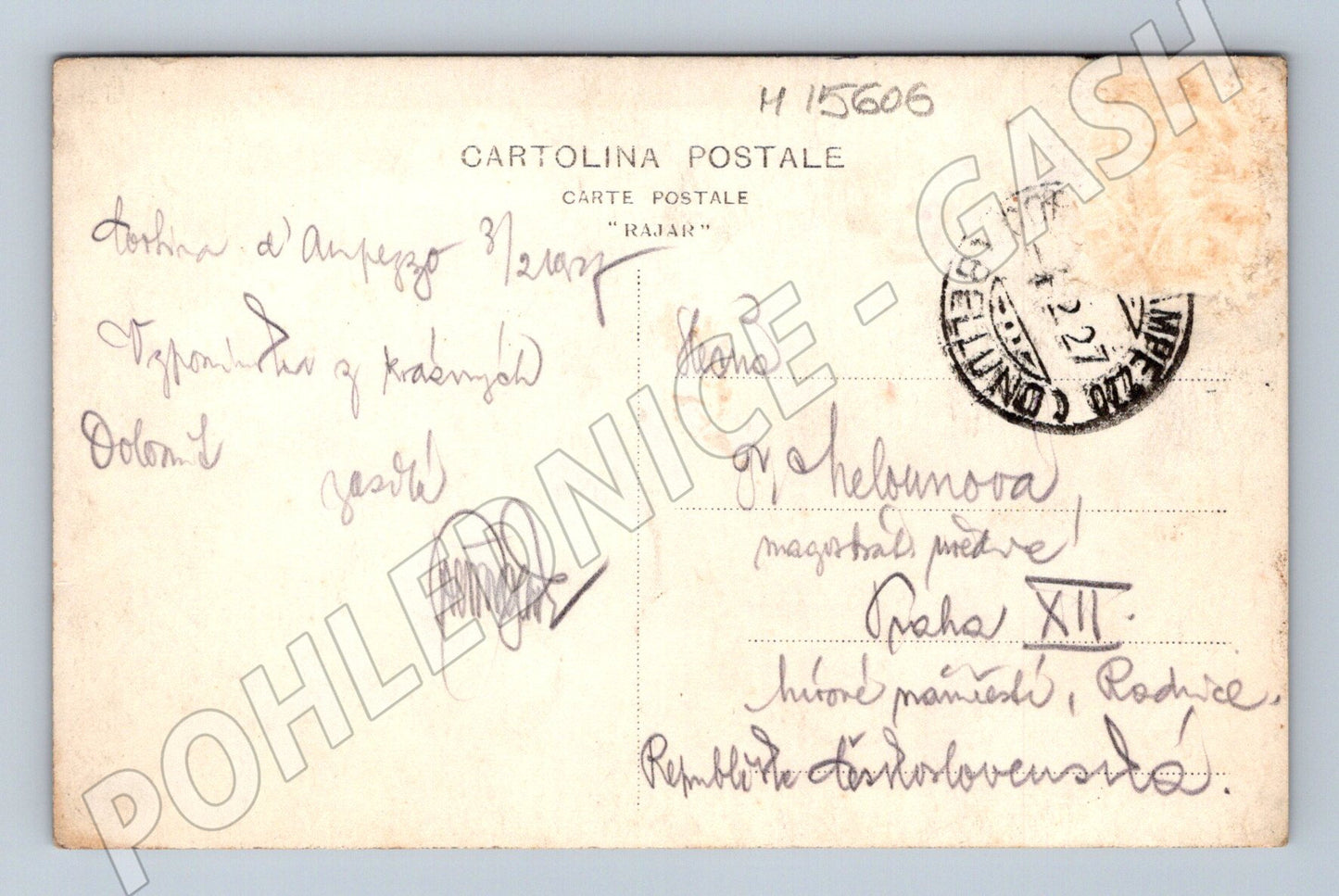 Pohlednice Cortina d'Ampezzo – Dolomity (M15606)