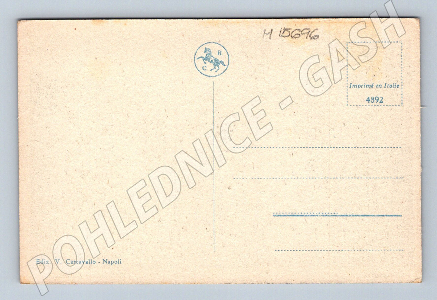 Pohlednice Neapol – Piazza della Borsa (M15696)