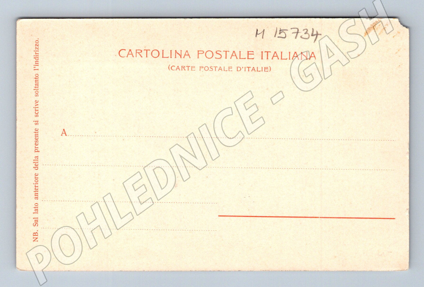 Pohlednice Palermo – Villa Giulia, socha Canaris (M15734)