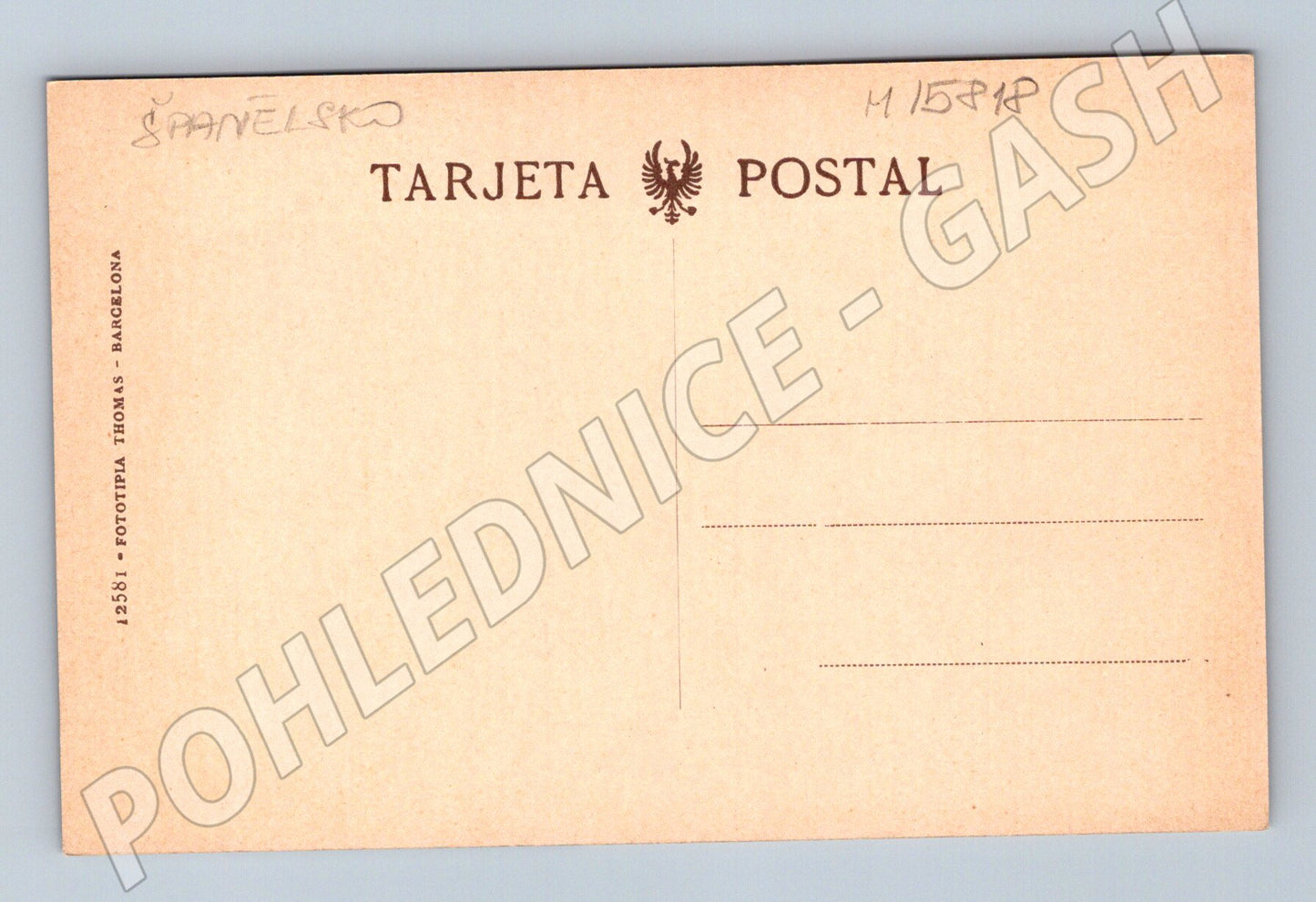 Pohlednice Ávila katedrála historická Španělsko (M15818)