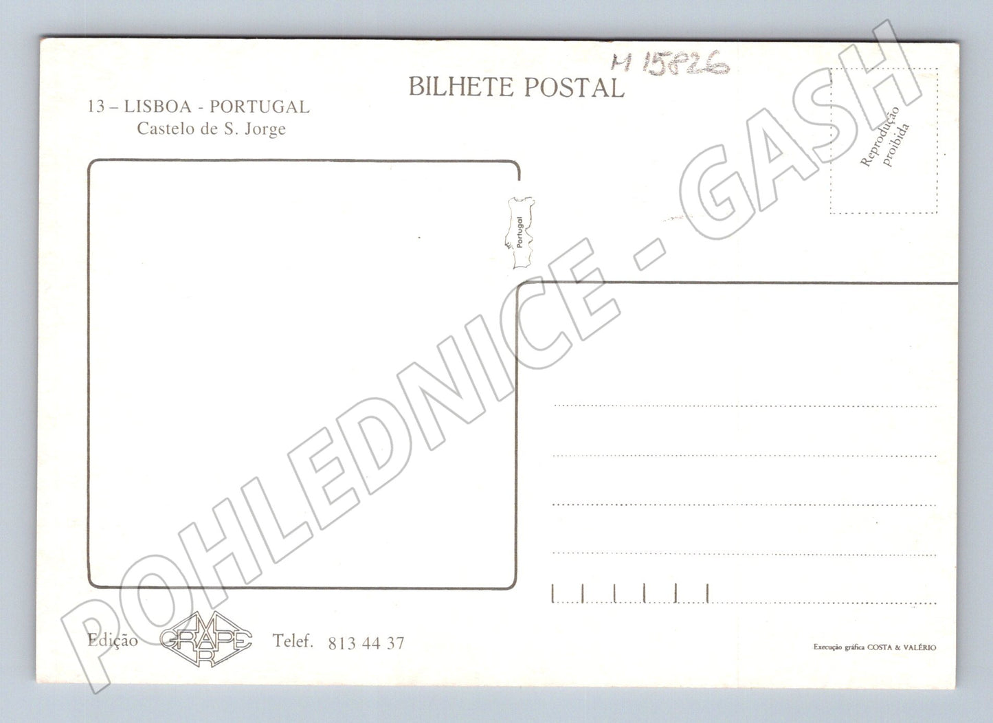 Lisabon – Castelo de S. Jorge, Portugalsko (M15826)