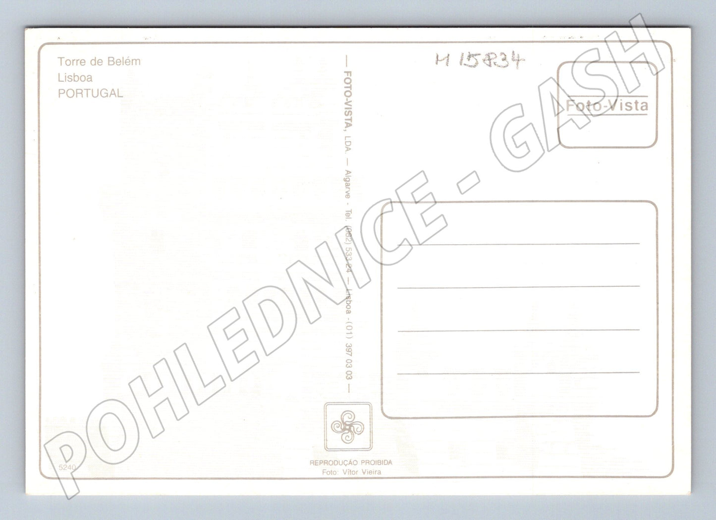 Lisabon – Torre de Belém, Portugalsko (M15834)