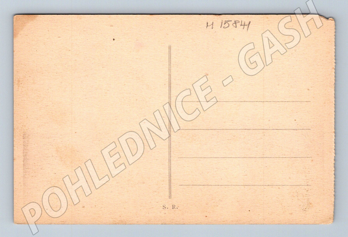 Lisabon – výhled na lodě v přístavu, stará (M15841)