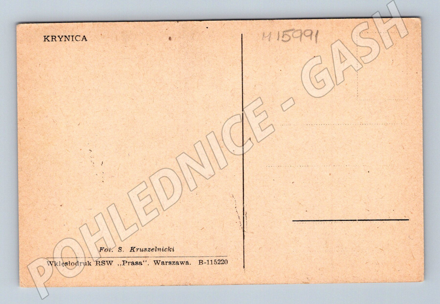 Pohlednice Krynica Pensjonat Soplicowo (M15991)