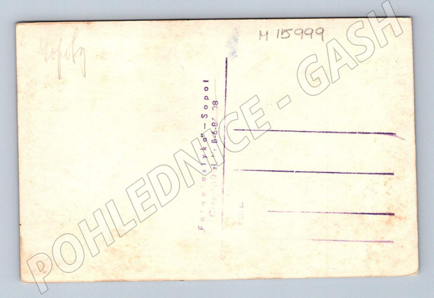 Pohlednice Sopot molo historická Polsko (M15999)