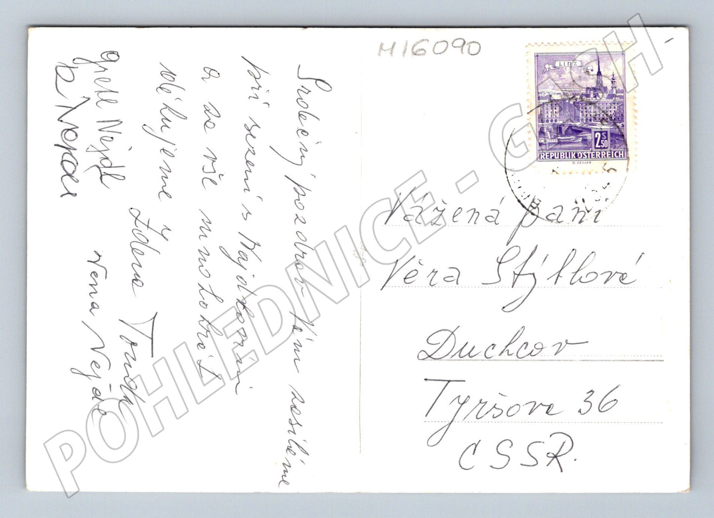 Pohlednice Brunn am Gebirg náměstí kašna Rakousko (M16090)