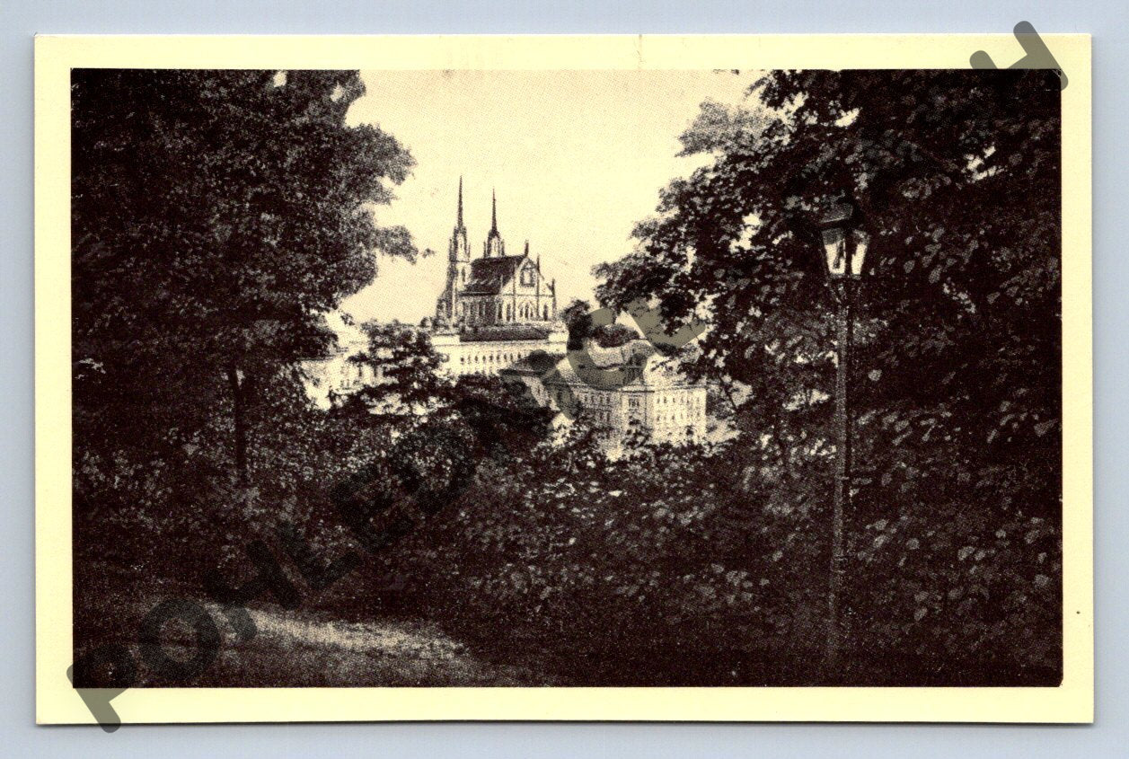 Pohlednice Brno katedrála sv Petra a Pavla (M161)