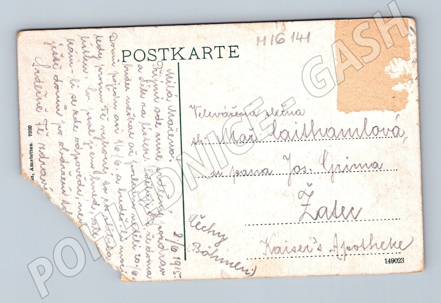 Pohlednice Amstetten Rakousko více záběrů (M16141)