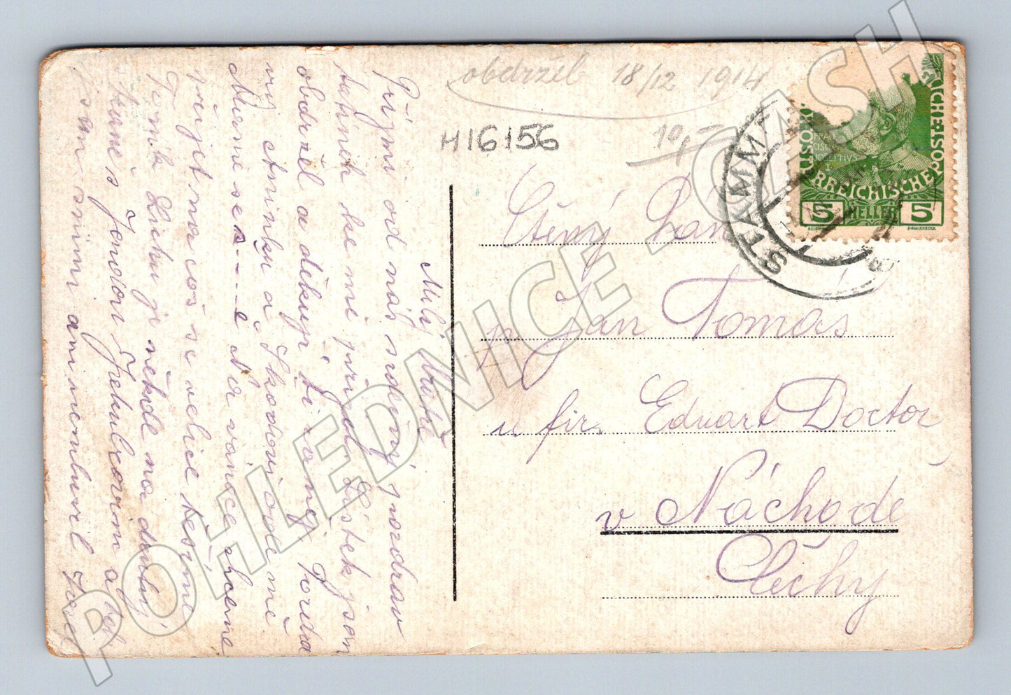 Pohlednice Wien Universität kolorovaná 1911 odeslaná (M16156)