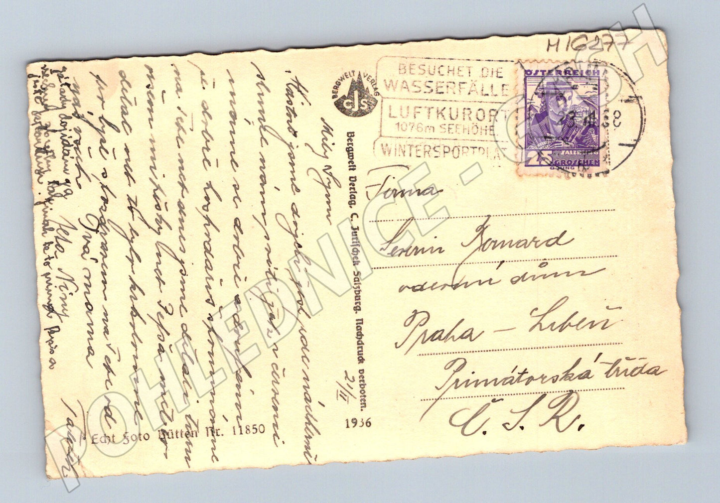 Pohlednice Rakousko Wandkogel Silberkogel Gletscherplatte čb (M16277)
