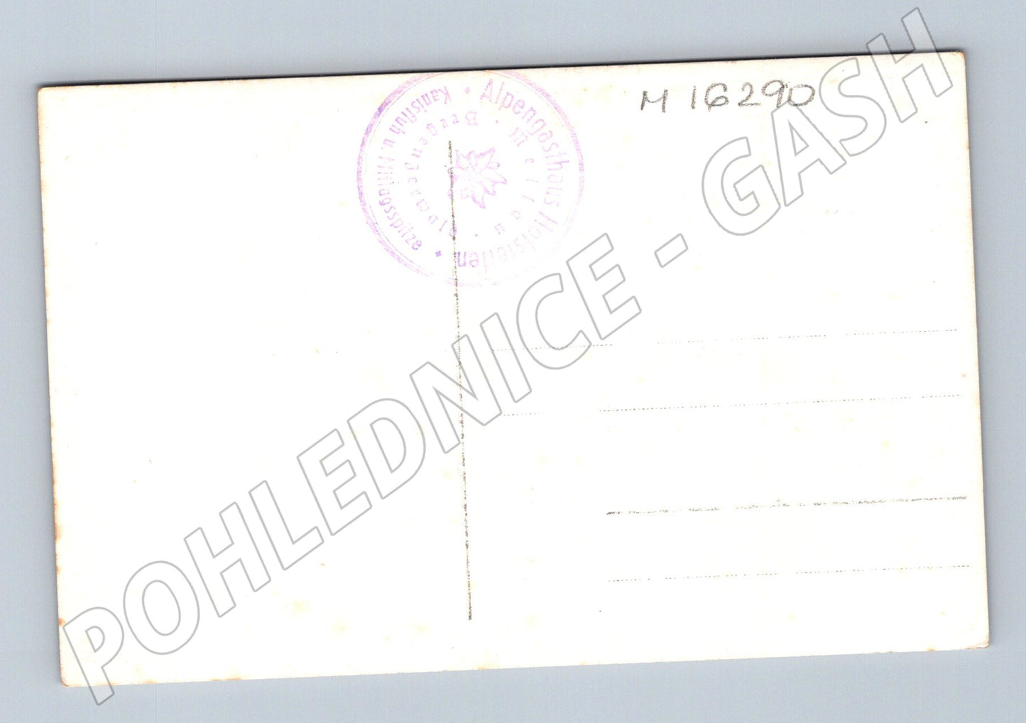 Pohlednice Berggasthaus Hofstetten Vorarlberg historická (M16290)