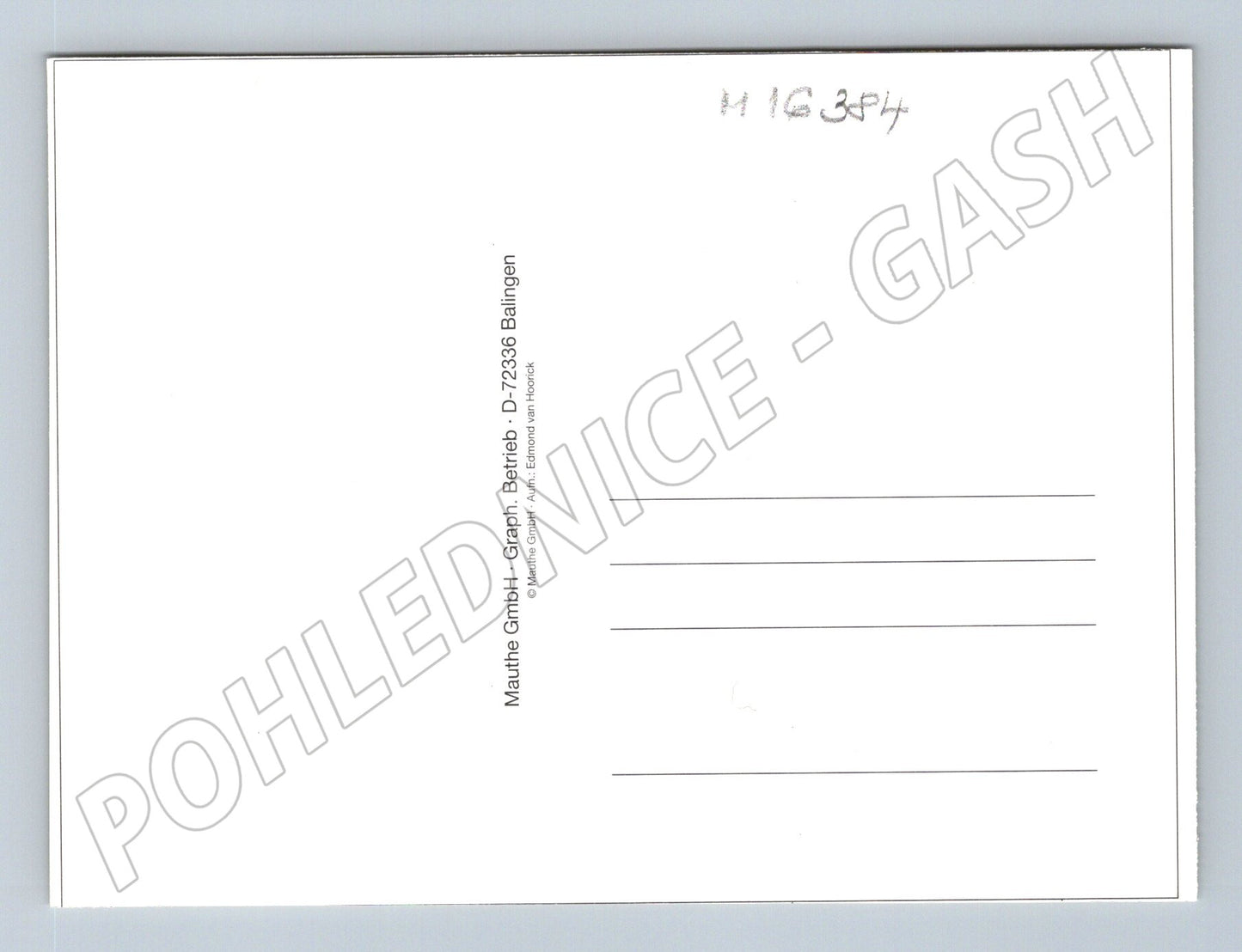 Pohlednice historická kovaná brána do zámeckého parku (M16384)