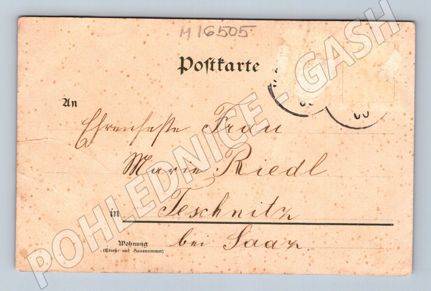 Pohlednice Zum Sieg Rakousko Uhersko adresovaná Teschnitz (M16505)