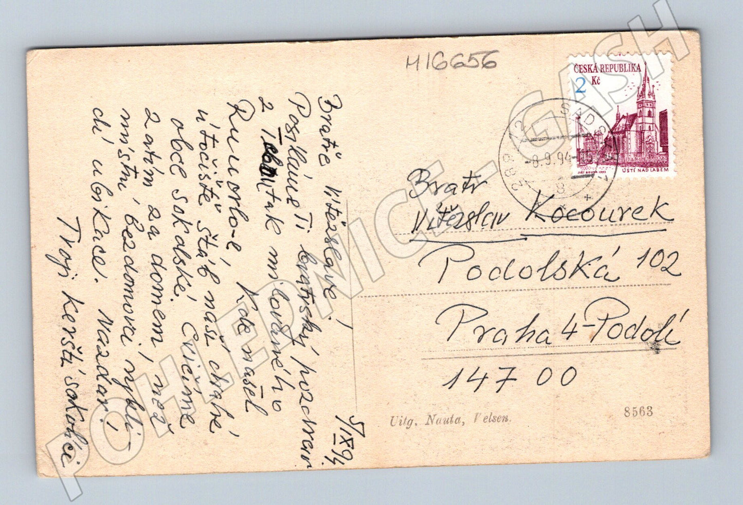 Pohlednice Ruurlo Huize Ruurlo zámek Nizozemí (M16656)