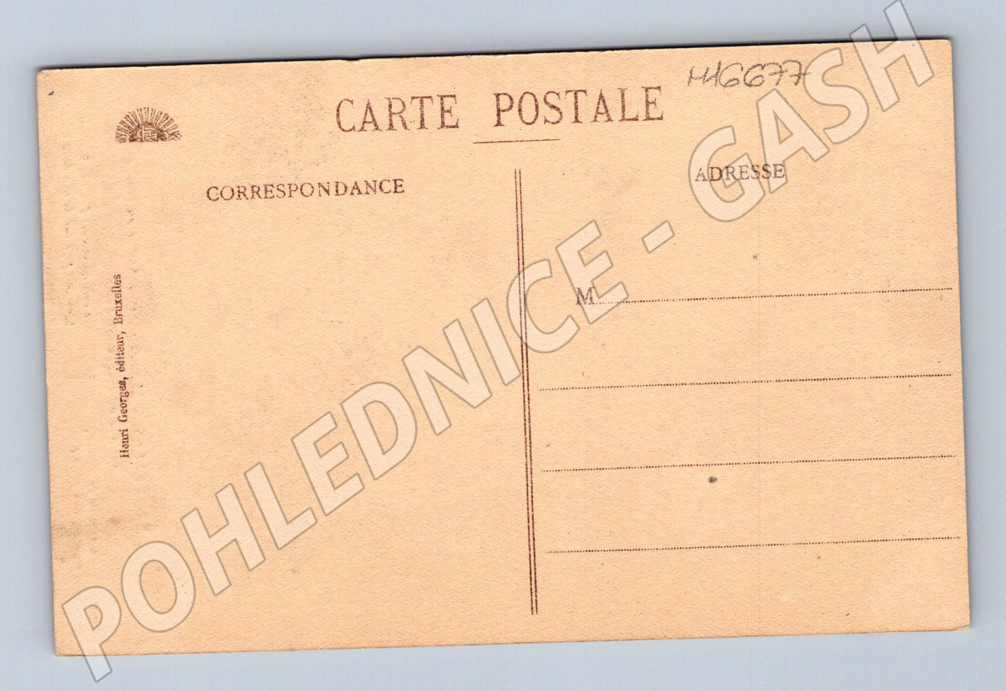 Pohlednice Brusel Manneken Pis socha Belgie (M16677)