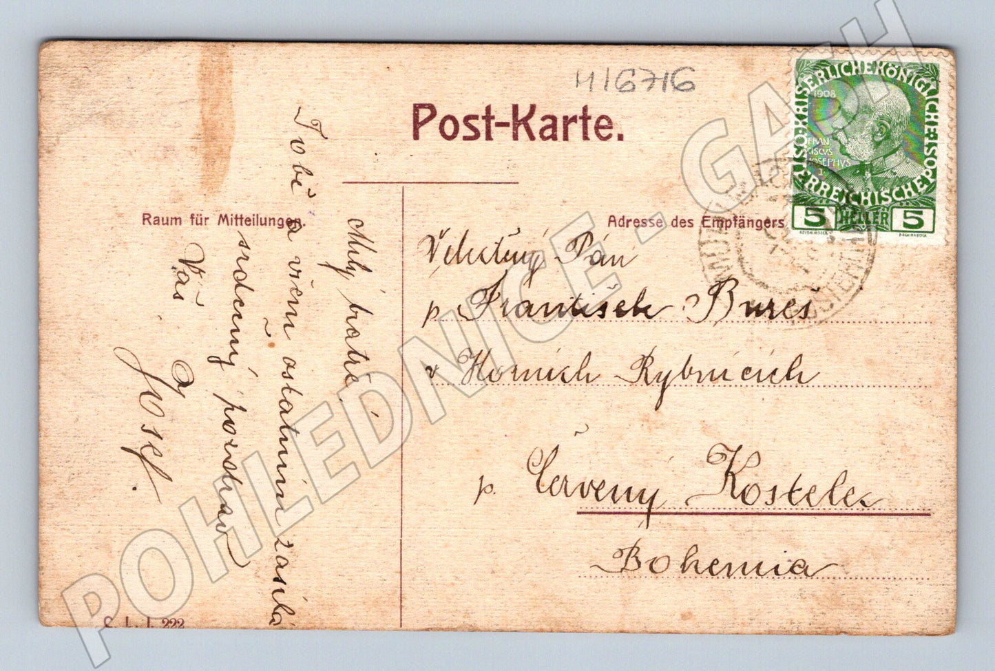 Pohlednice Brixen Domplatz Rakousko-Uhersko (M16716)