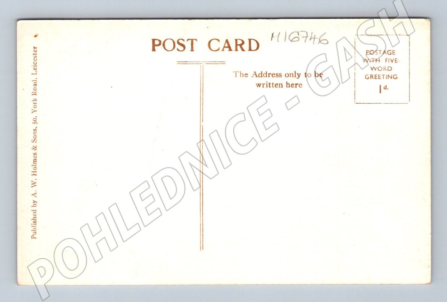 Pohlednice Leicester War Memorial Victoria Park Anglie (M16746)