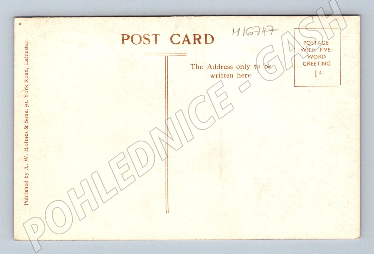 Pohlednice Leicester Roman Wall a Abbey Park Anglie (M16747)