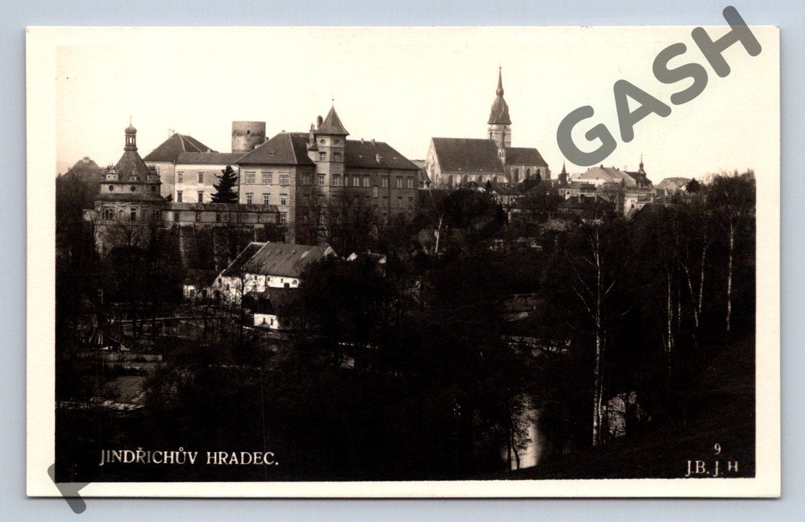 Pohlednice Jindřichův Hradec hrad a zámek (M1676)